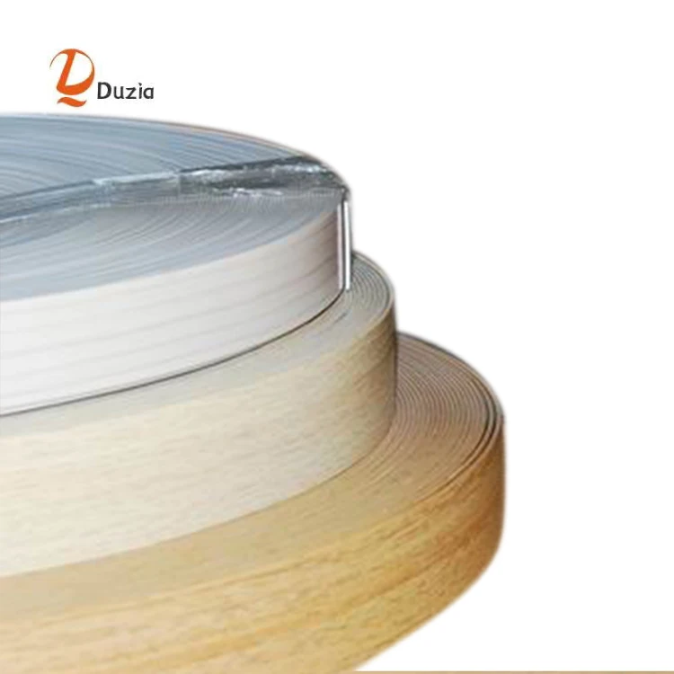 Inlay Furniture Accessories ABS/Acrylic/PVC Edge Banding High Quality Edge Banding Tape Tapacanto Pvc Edge for Cabinets
