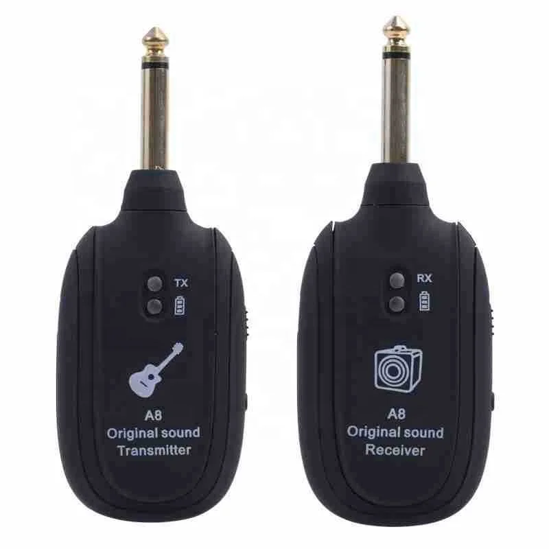 A8 Guitar Pickups Wireless Receiver Electric Guitar Wireless Transmitter Receiver Guitar Pickups Accessories
