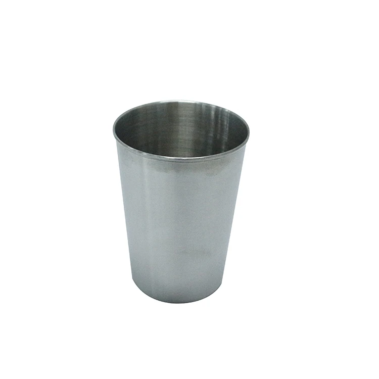 Wholesale Custom BPA Free Healthy Small Stainless Steel Cup Pint Drinking Cup Metal Shot Glass