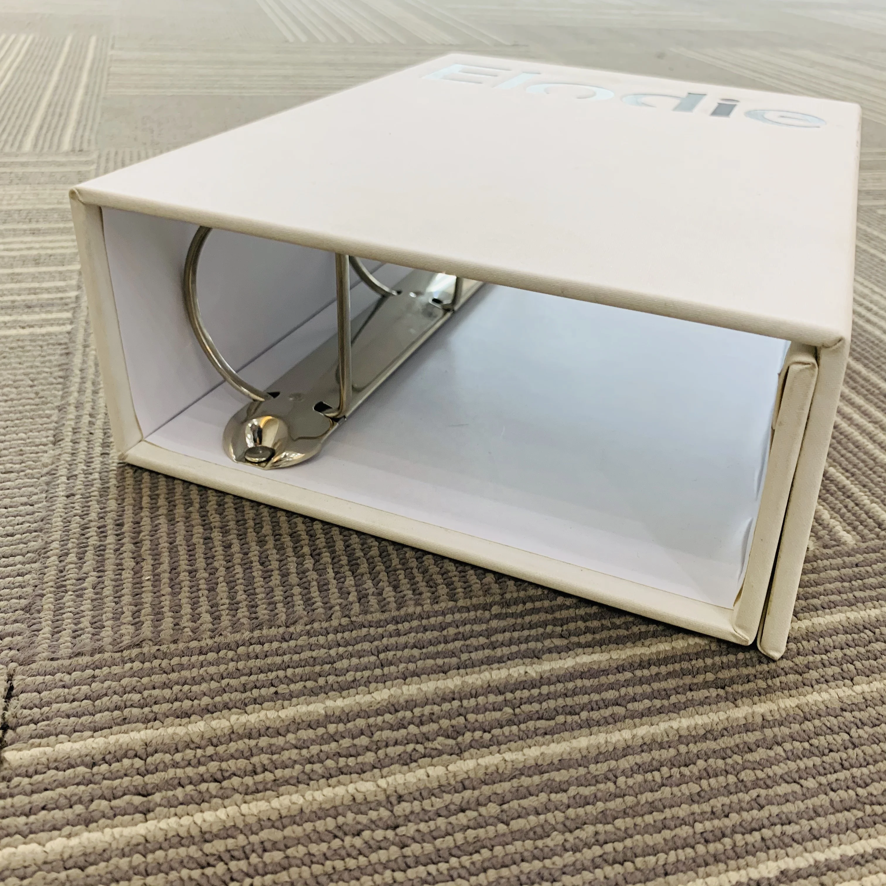 3 D Rings Fold Sample Book Cover