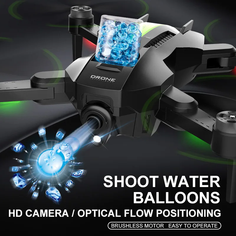 High-quality Drone RC Brushless water bomb aircraft HD aerial photography GPS automatic homing quadcopter toy
