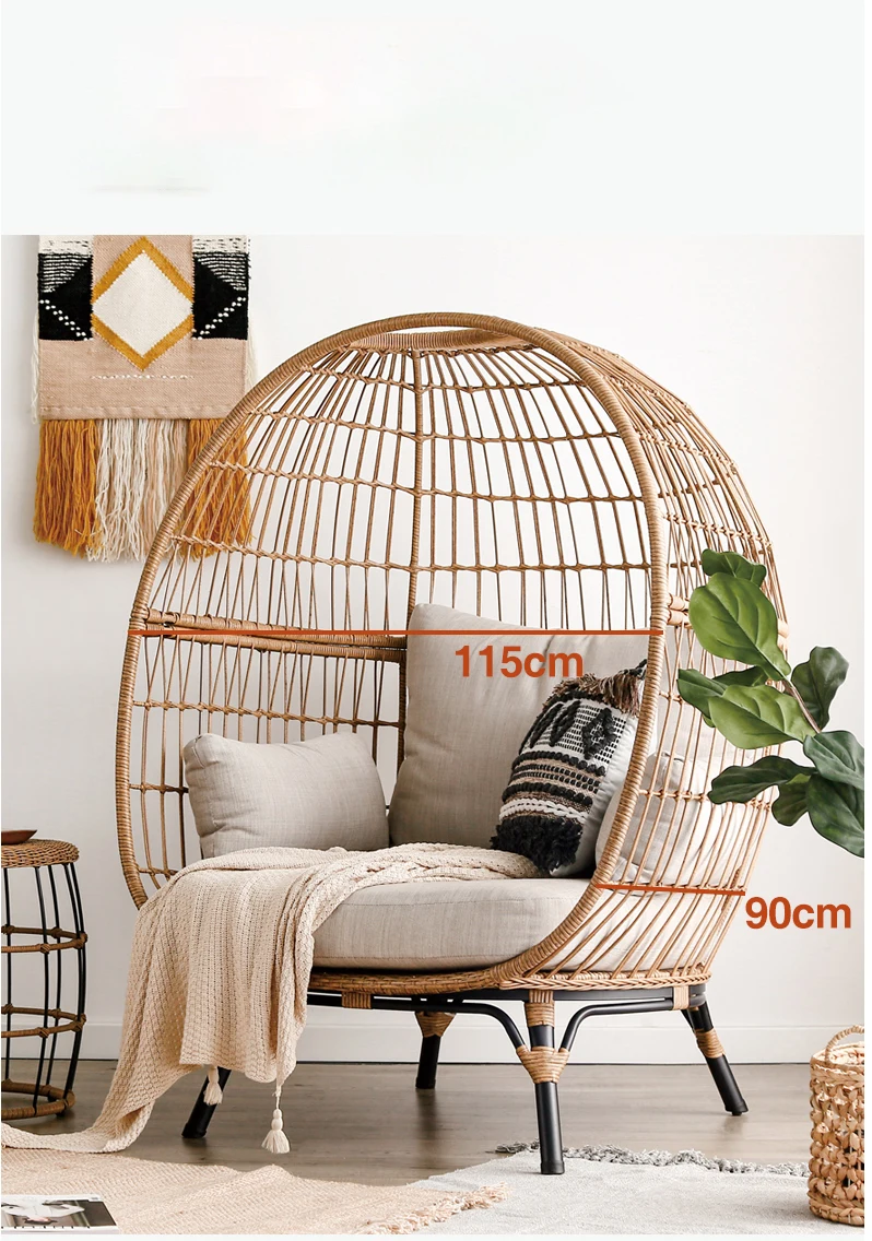 Wicker Swing Chairs egg relax wicker chair