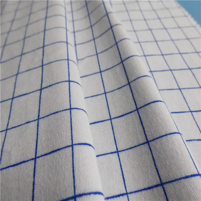 OEKO 100 certificate bamboo spandex fabric yarn dyed striped plaid fabric , Organic bamboo fabric color can be customize
