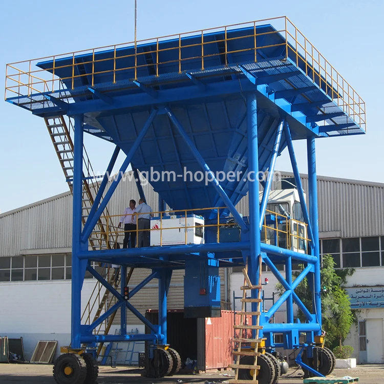 Good quality tyre type mobile bulk cargo discharging eco