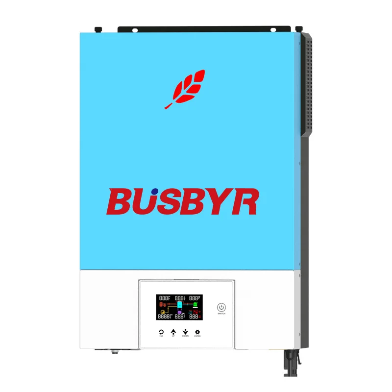 Busbyr wholesale price hybrid inverter 3kw 4kw 5kw 6kw 140A mppt all in one system on off grid tie combined inverter solar