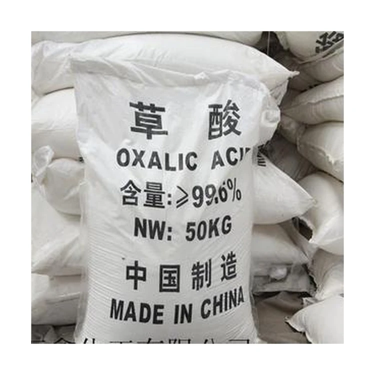 Suppliers new product 2021 industrial grade white crystal powder baking oxalic acid