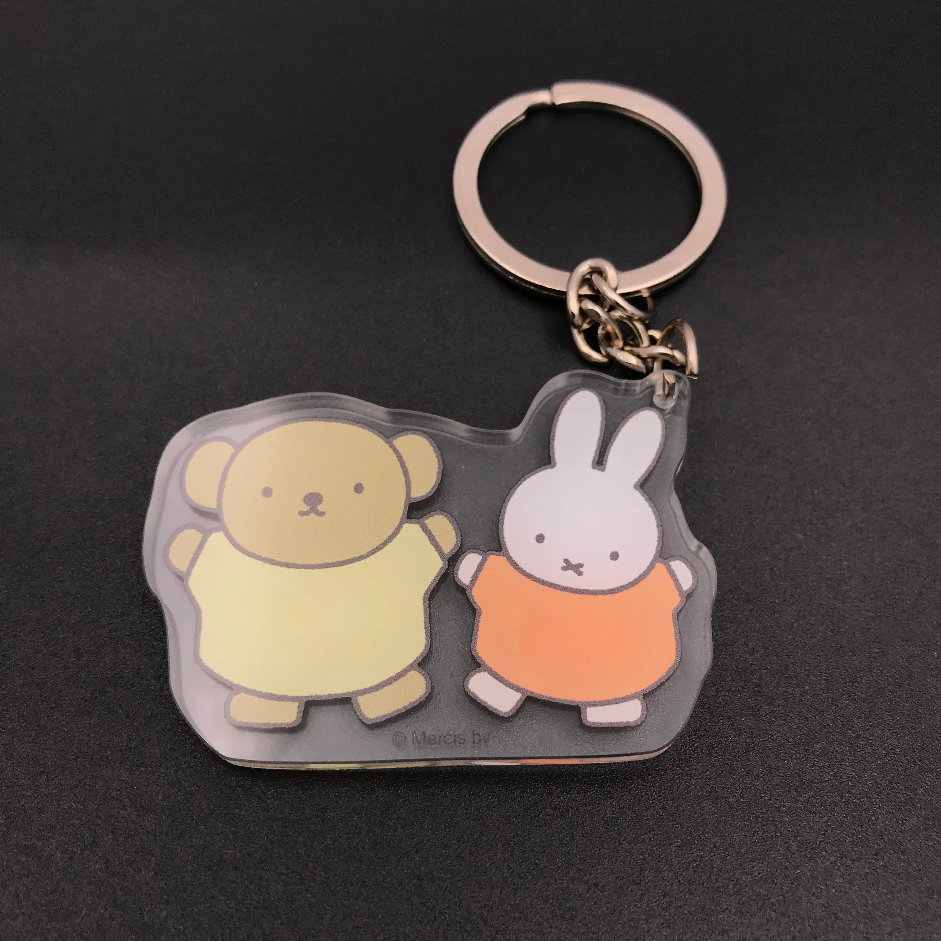 Promotional acrylic keychain ideal for marketing with custom logo or design great for corporate gifts or events