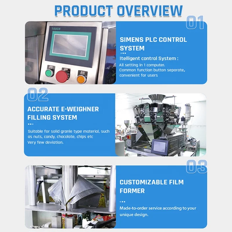 Shengwei Machinery wholesale Sweet Gummi Pack Machine Toffee Hard Candy Packing Machine