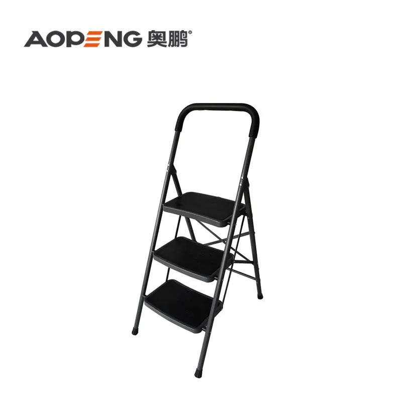 Aopeng Large step domestic steel ladder with GS AP-1104G