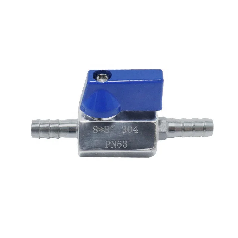 Wholesale Custom 304 Stainless Steel Ball Valve Ball Valve Double End Pagoda Bamboo