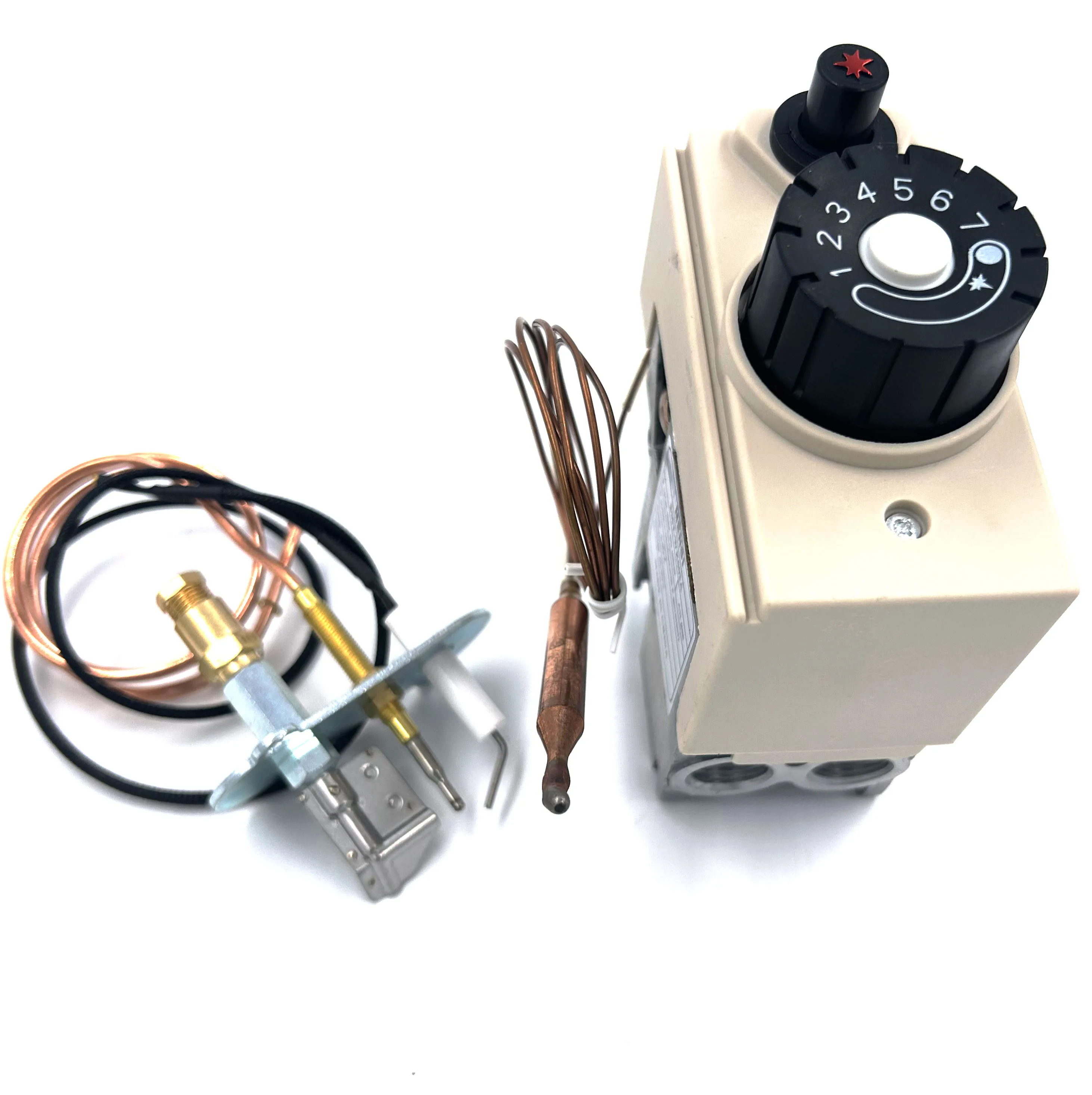 40-90 Celuis Gas Boiler Oven Replacement Parts Thermostat Valve with Pilot Burner Assembly