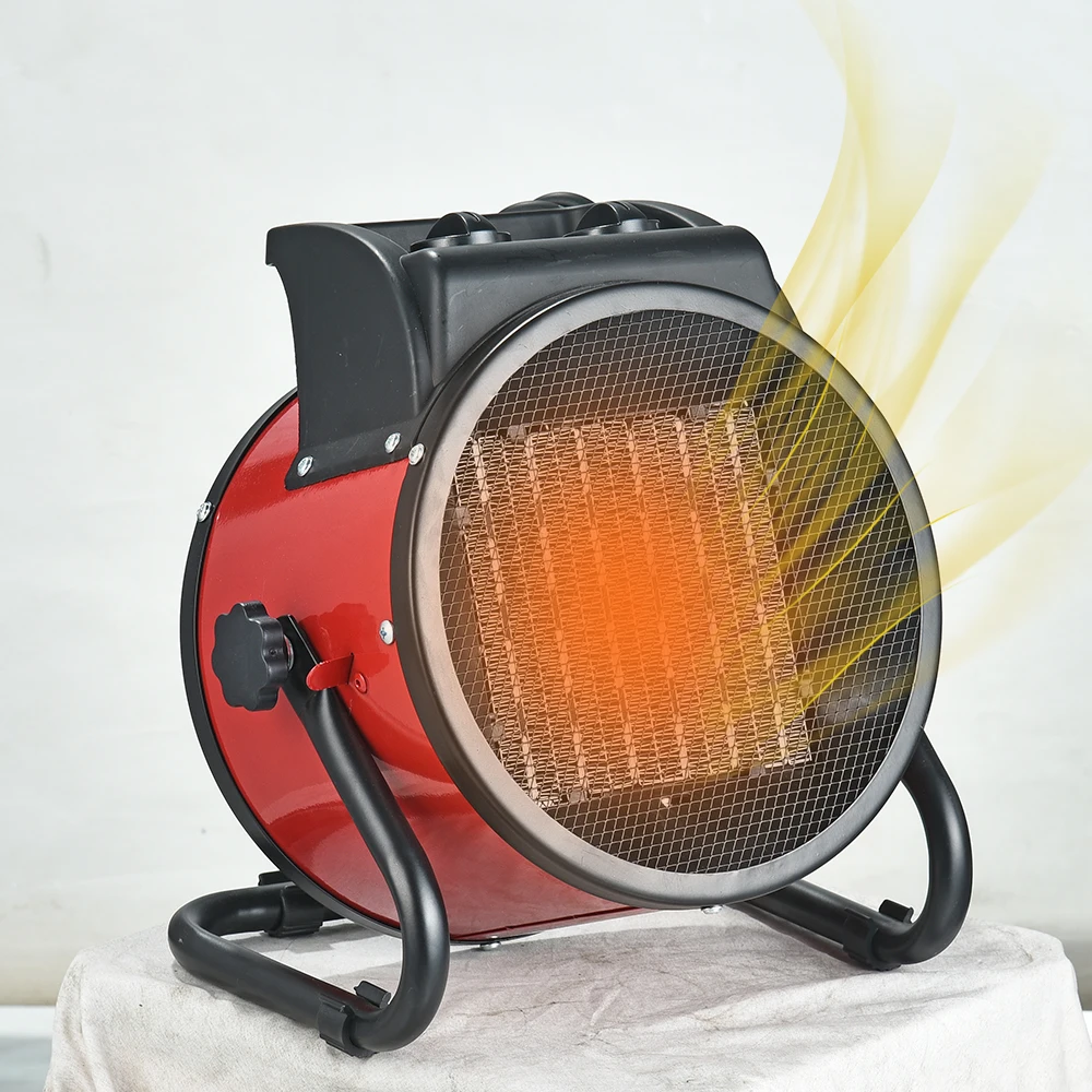 Home Warmer Hot Air PTC Fan Heater 1000w Foot Table Desk Portable Room PTC Electric Fan Heater