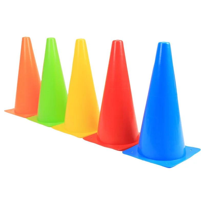Wholesale traffic cones sport training roadblock cone soccer football sports training agility cones