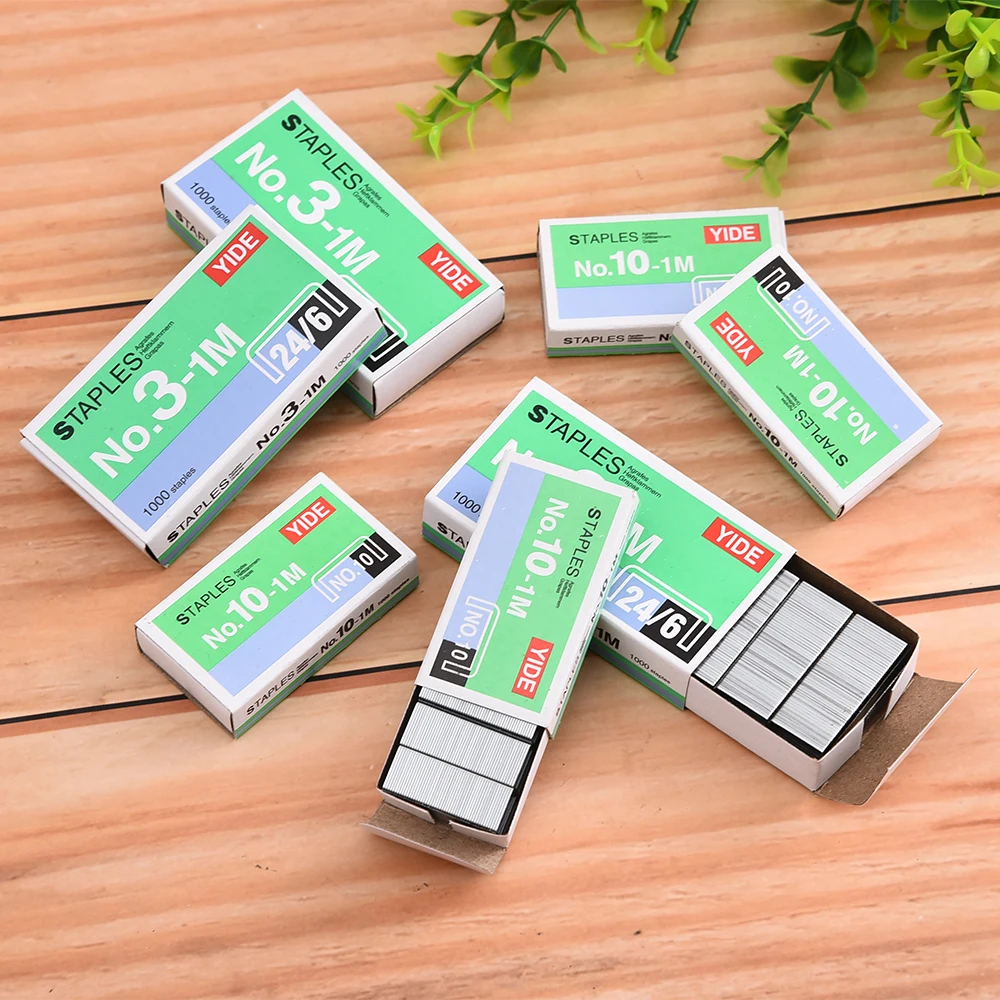 Deli Staples Set 24/6 Stainless Steel Staple for Stapler Binder Stationery Office School Binding Supplier