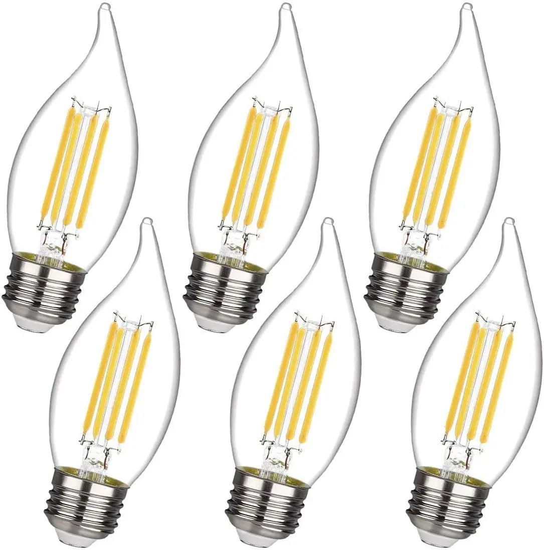 Wholesale Custom Transparent Led C35 Lamparas Led Lamp Light Bulb