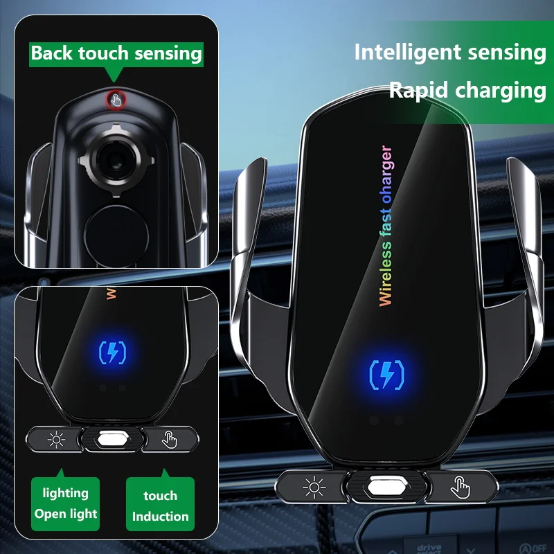 Smart Wireless Car Phone Stand Universal smart sensor car wireless charger Mobile Phone Holder for Cars