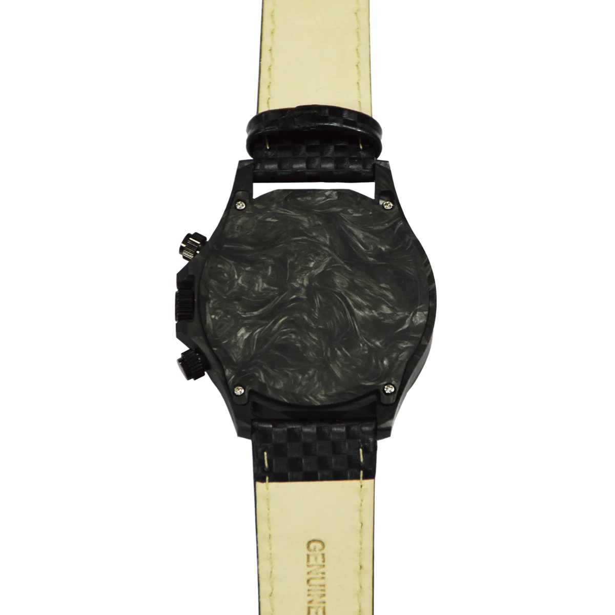 High-end Original Quality Watch 5ATM Waterproof Sapphire Glass Chronograph Watch Carbon Fiber Quartz Watches For Men