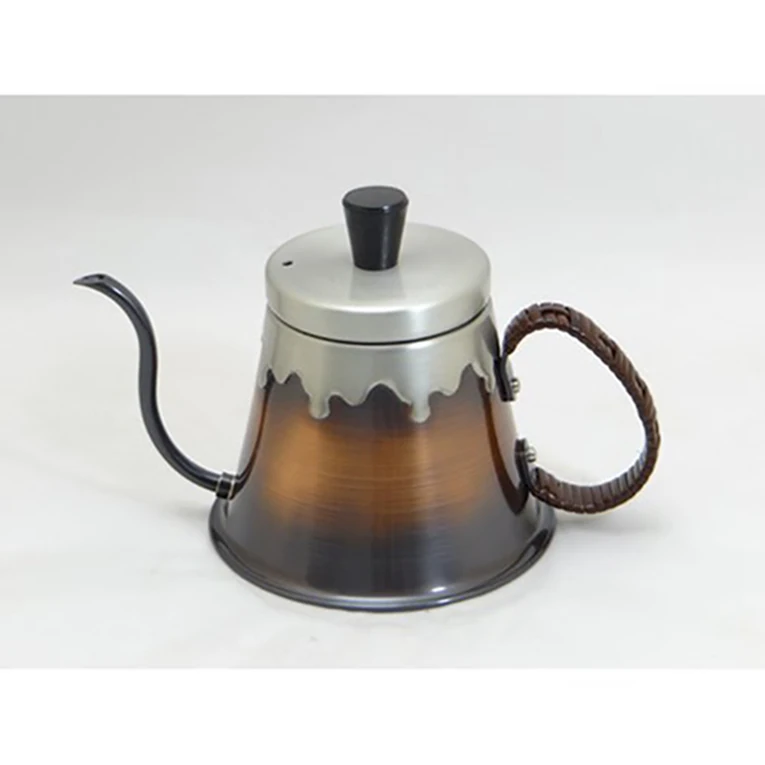 Mt. Fuji quality and beauty copper coffee pot kettle japanese product