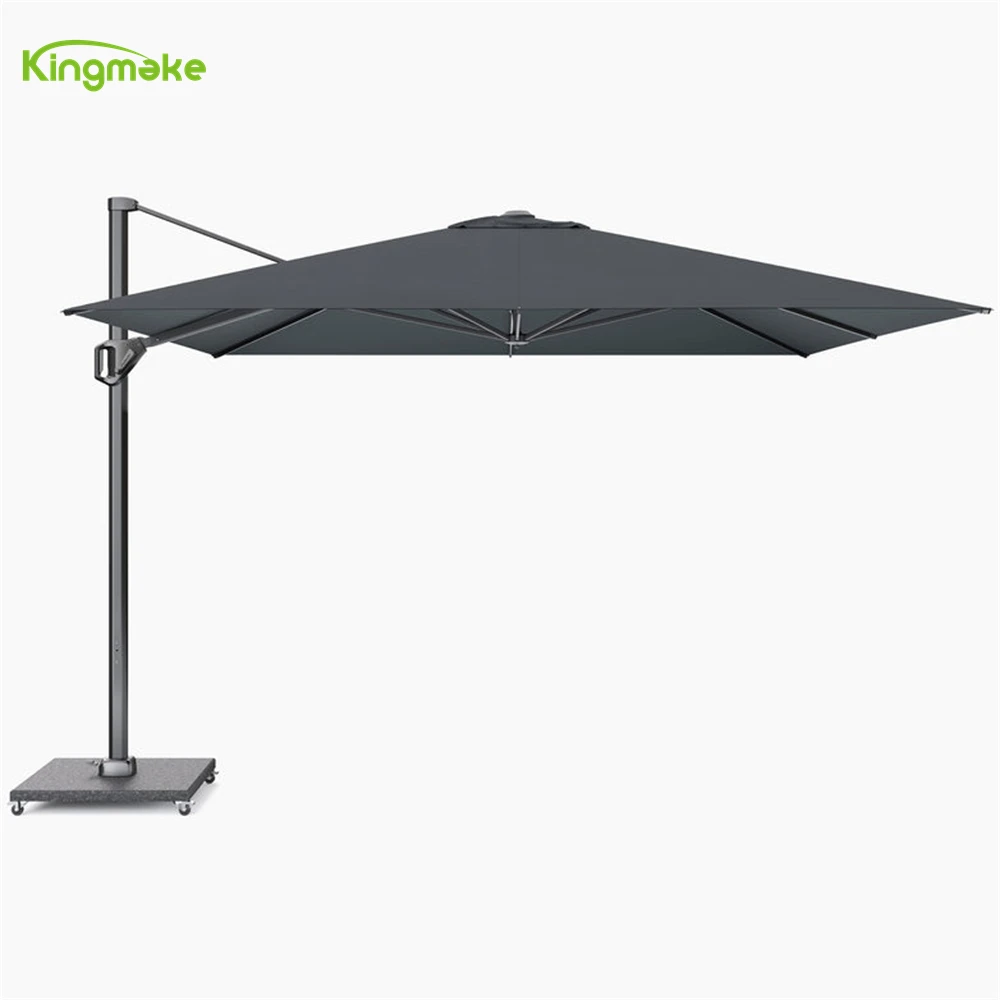 New Arrival Cafe 4*3m High End Commercial Sun Umbrella High Quality Outdoor Garden Beach Large Umbrella