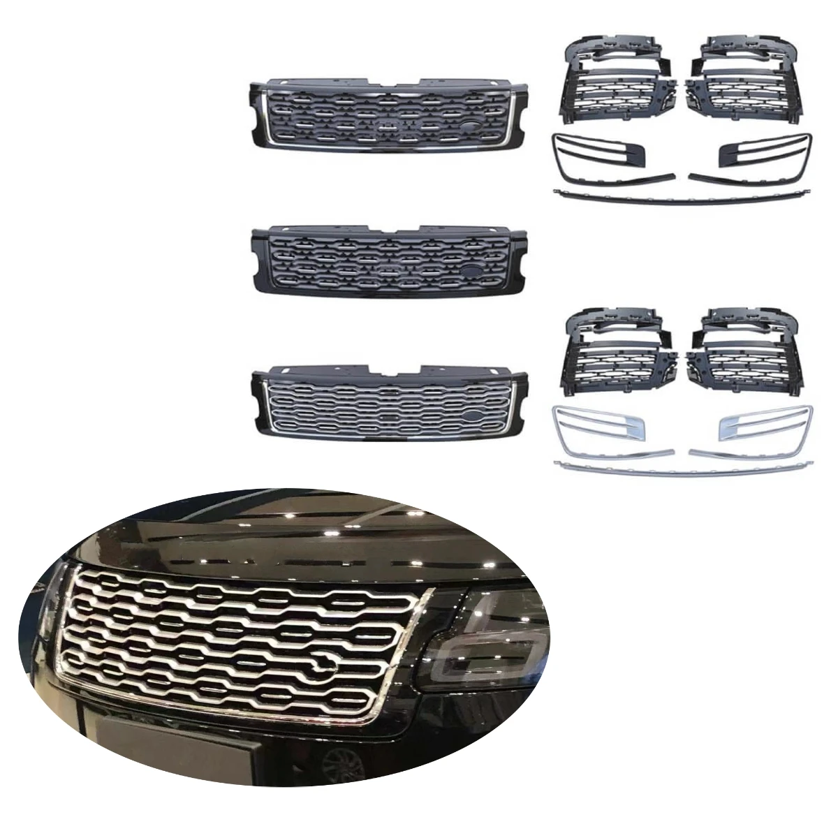 High performance l405 2018 upgrade to sport performance edition body kit for Range Rover Vogue 2018-2022