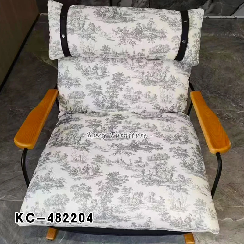 Wholesale Home Furniture Leisure Soft Sear Lazy Chair Modern Light Luxury Style Dining Chair