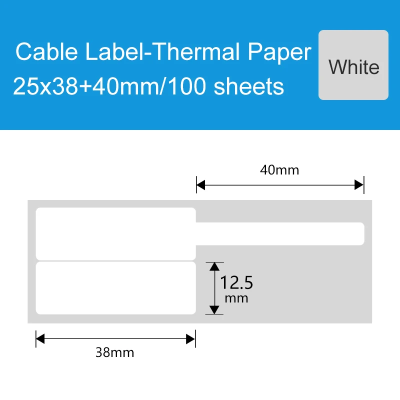 Водоотталкивающие ярлыки для кабелей яркие Стикеры