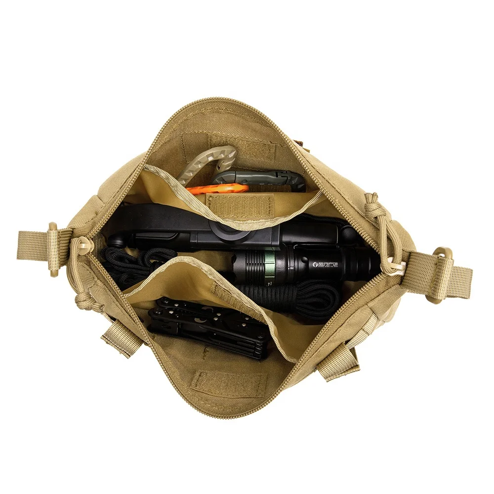 Tactical Messenger Bag Increment pouch Large Capacity Admin Utility Pouches Bag Multi-Purpose Sling Bag