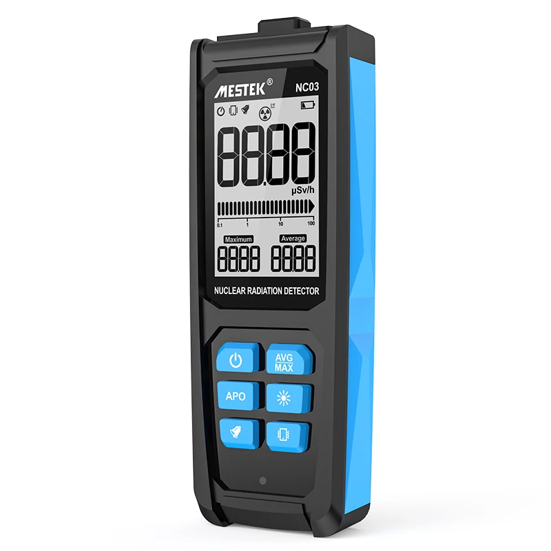 Mestek NC03 детектор ядерного излучения портативный счетчик выбросов дозиметр с аккумулятором, счетчик Гейгера, рентгеновская бета-гамма