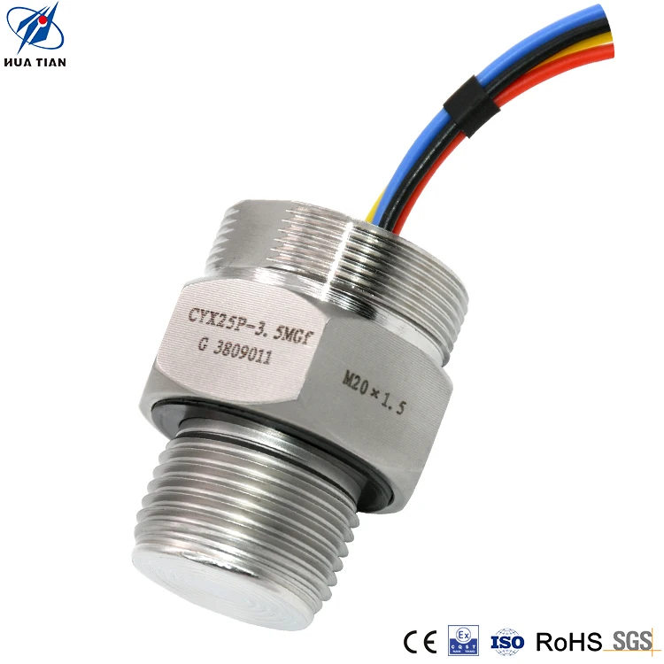 China Huatian CYX25P high accuracy hydraulic oil press micro air pressure sensor transducer high performance