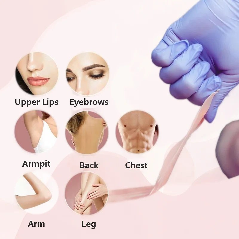 Natural Private Label OEM ODM Design Hair Removal Wax Roller Cartridge 100g Fixed Large or Small Head Depilatory Wax DIY at home