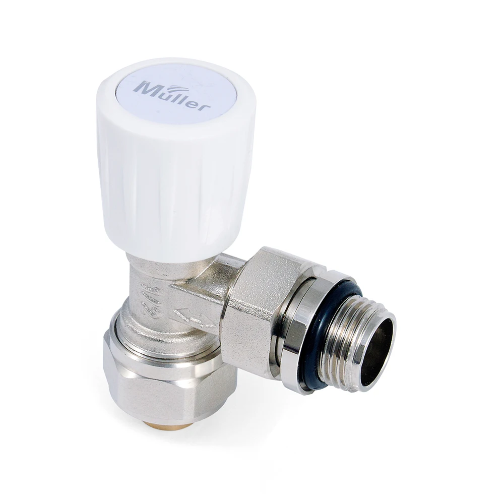 Open-mounted automatic temperature control Angle valve (set)