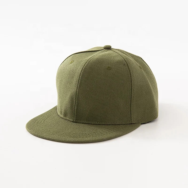 6 panel low profile premium custom embroidery corduroy unstructured high quality flat bill adjust wholesale snapback caps hat