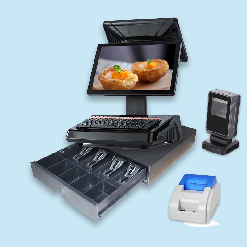 Best Quality  Cash Register POS Machine Touch Screen POS software