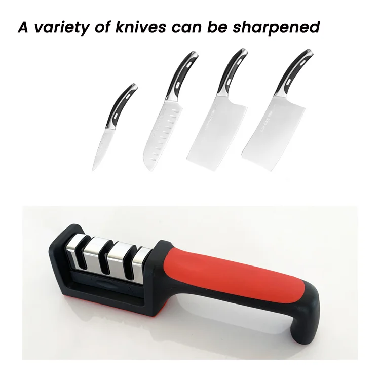 Professional 3 Stage Knife Sharpener Tool Cutter Sharpening Machine