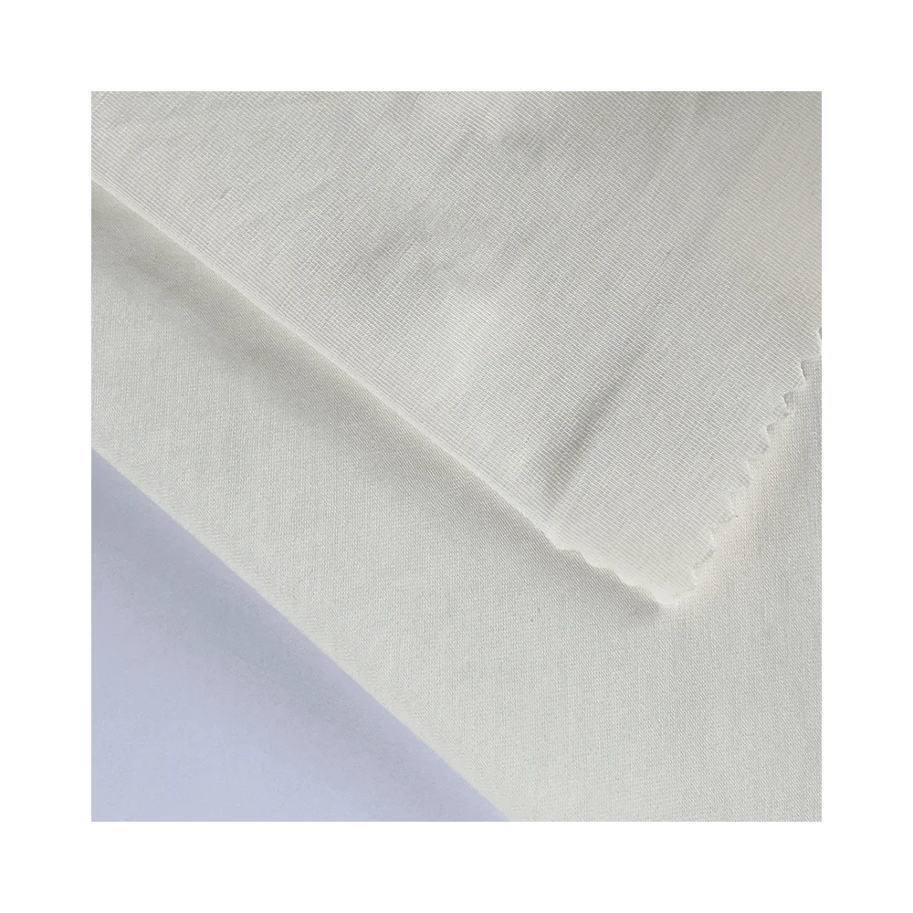 Quality 160gsm 90%Supima 10% Spandex Cotton Knit Stretch Single Jersey Plain Fabric