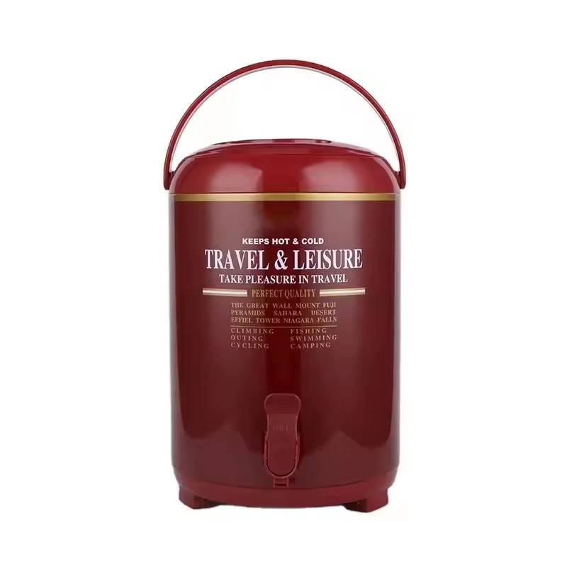 SUNLIFE Aluminum Inner Large Capacity 9.5L Thermos Water Jug thermal Insulated Cooler Jug