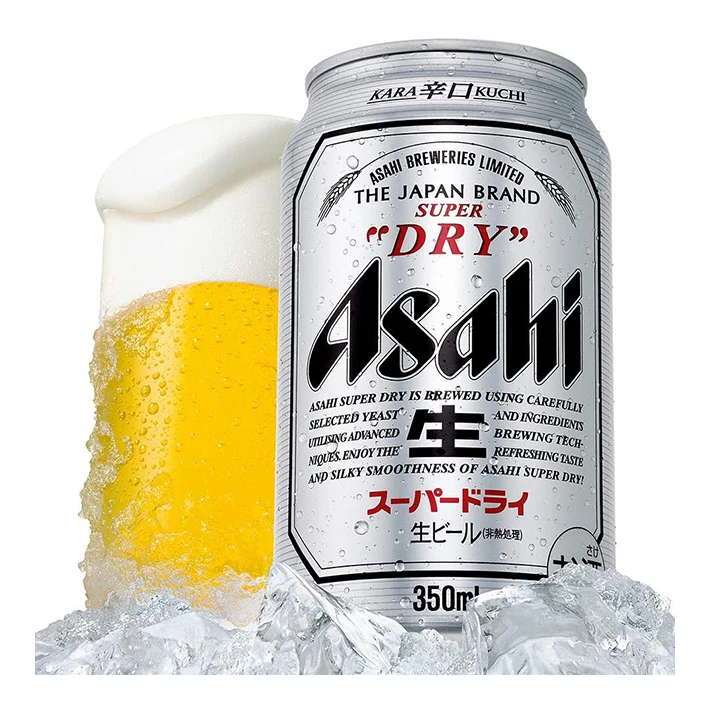  Японские подарки в конце года алкогольные напитки asahi 3% супер сухое