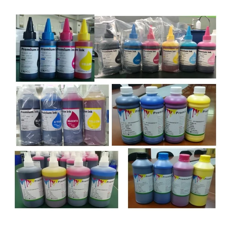 Factory price refill dye ink use for epson workforce pro WF C5890 WF C5890A C5390 C5390A premium printer ink