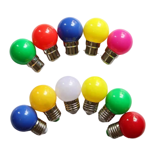 G45 B22 E27  COLOURFUL COLOR high lumen  rainbow light bulb 90LM/W LED BULB