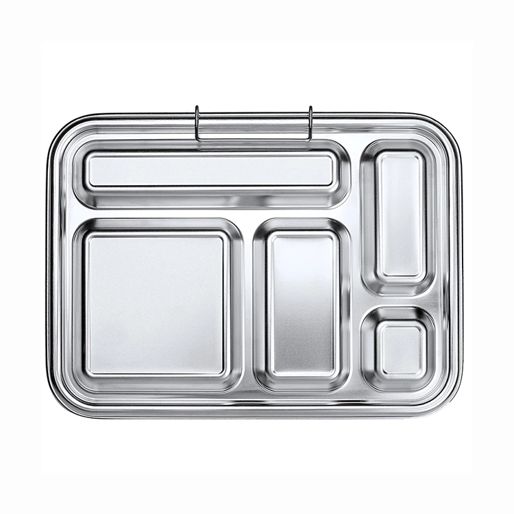 Good qualitysale Stainless steel lunch box student bento bowl with lid sealed tiffin stainless steel bento lunch box