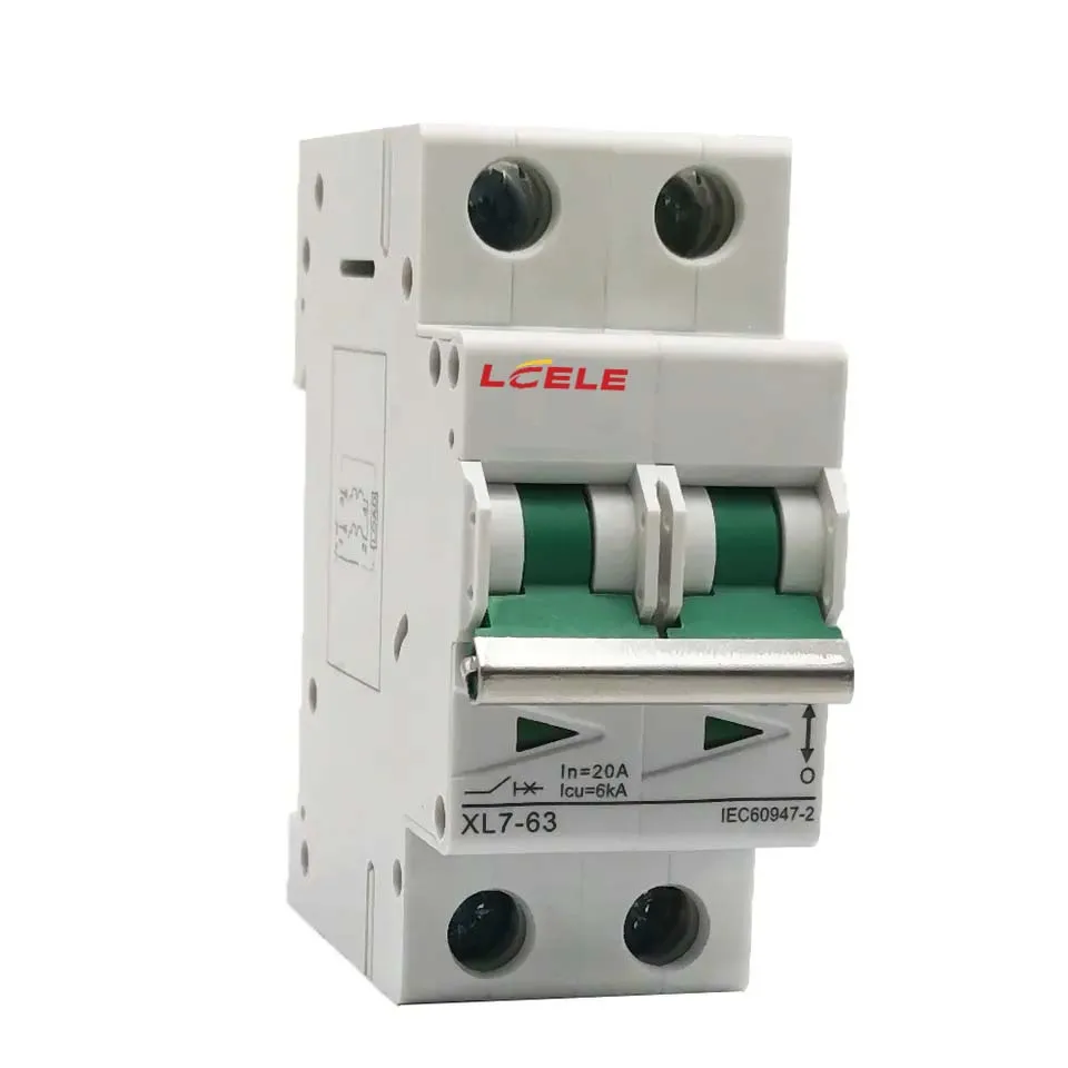 Solar Energy PV MCB DC 1000V Mini Circuit Breaker 2P 100A 400V Photovoltaic Power Generation Switch 50A 63A 125A