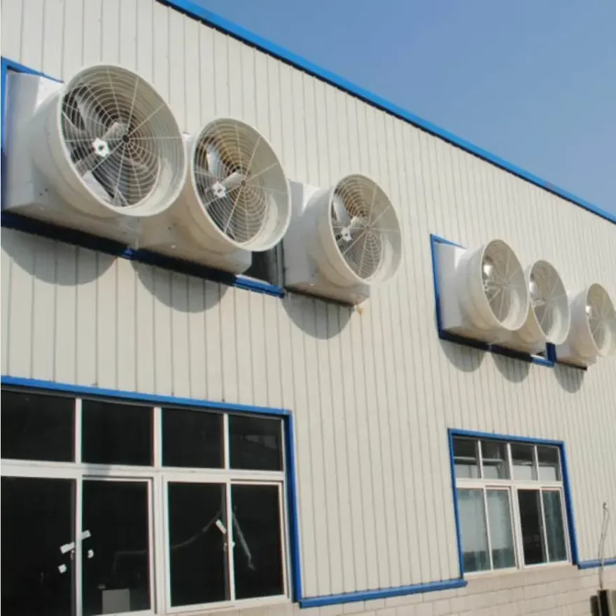 36 42 48 54Inch 900 1060 1220 1380mm Concave Type Ventilation Exhaust Poultry Chicken Farm Warehouse Equipment Fan With Shutter