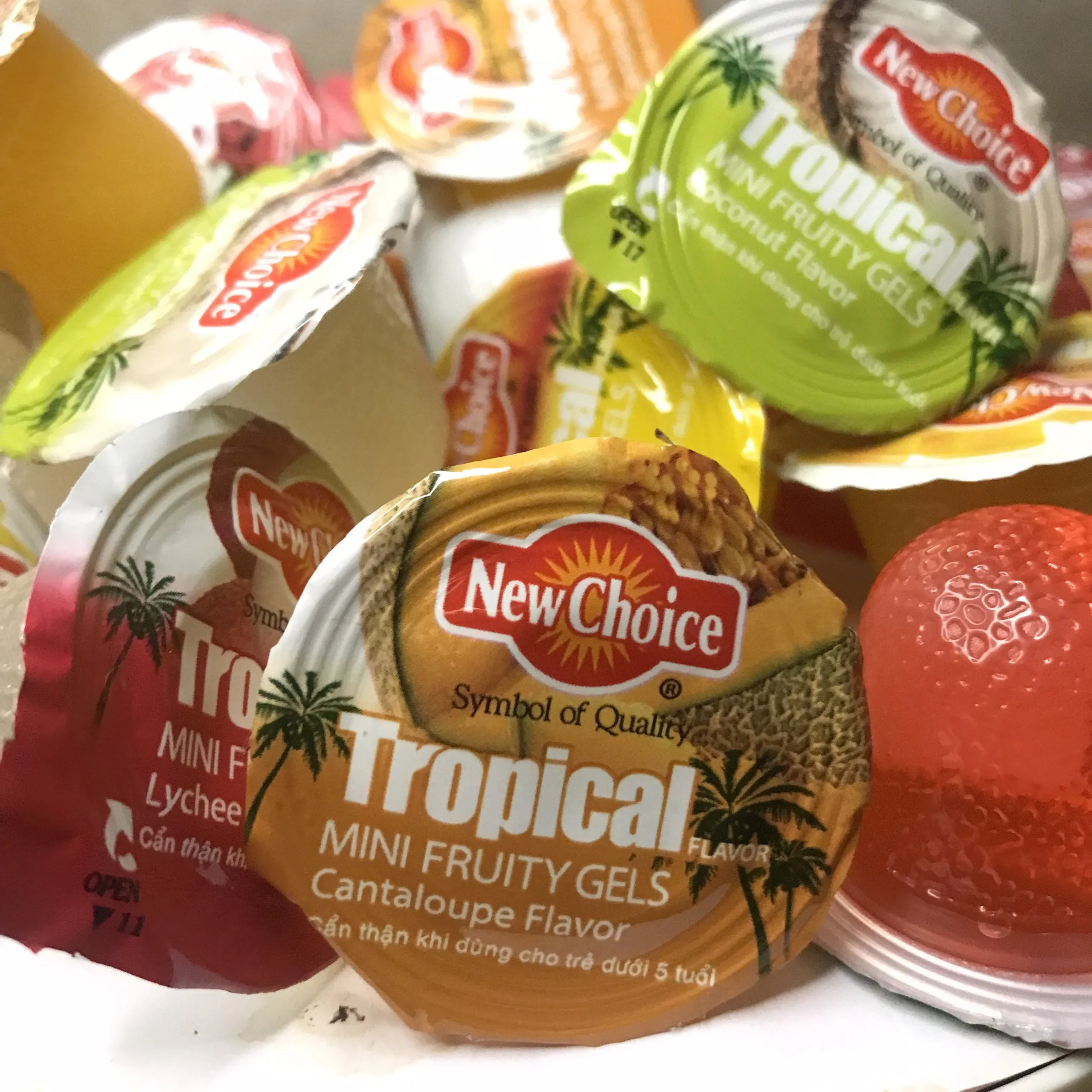 Top Jelly and pudding product good quality Hot jelly from Taiwan Newchoice jelly use as snack