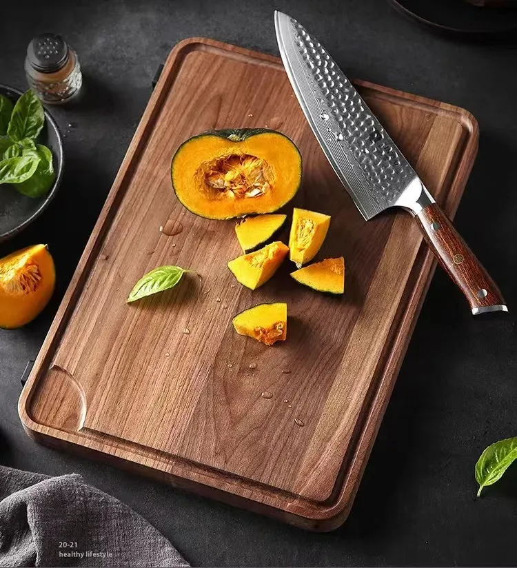 Wholesale Factory Fruit Vegetable Board Custom Acacia Wood Charcuterie Board Cheese Tray with Driped groove