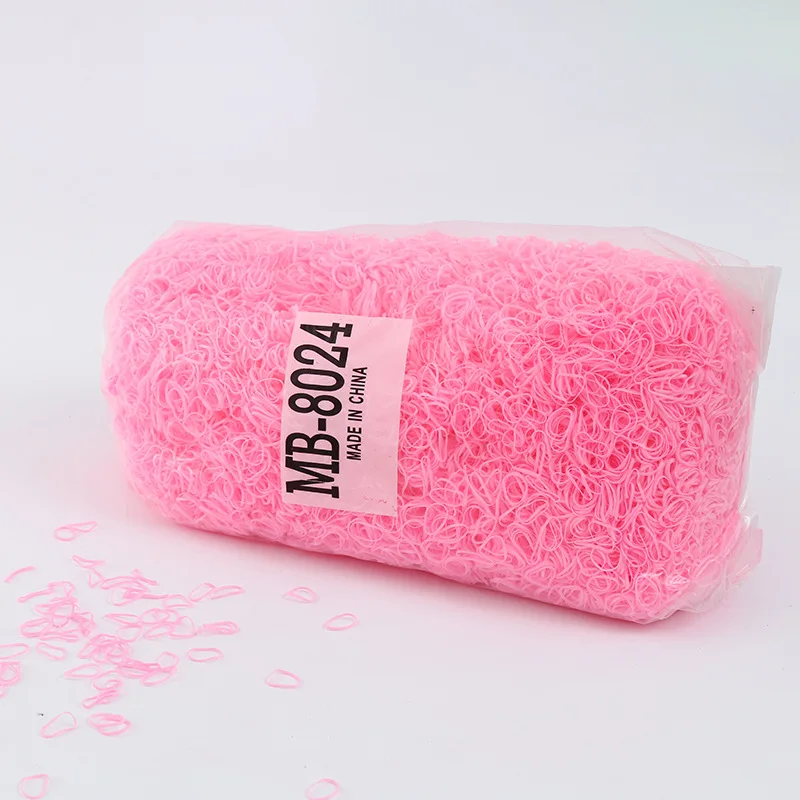 20000 Mini Rubber Bands Soft Elastic Bands for Kid Hair Braids Hair Ties