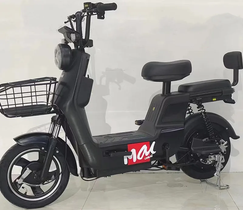 The front drum brake and the rear disc brake 48V / 20AH 	 electric bicycle