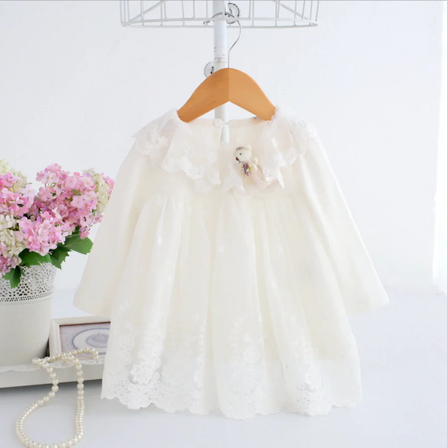 
2019 newborn fashion girls party dress baby girls dresses fancy girls lace dress baby frock designs 