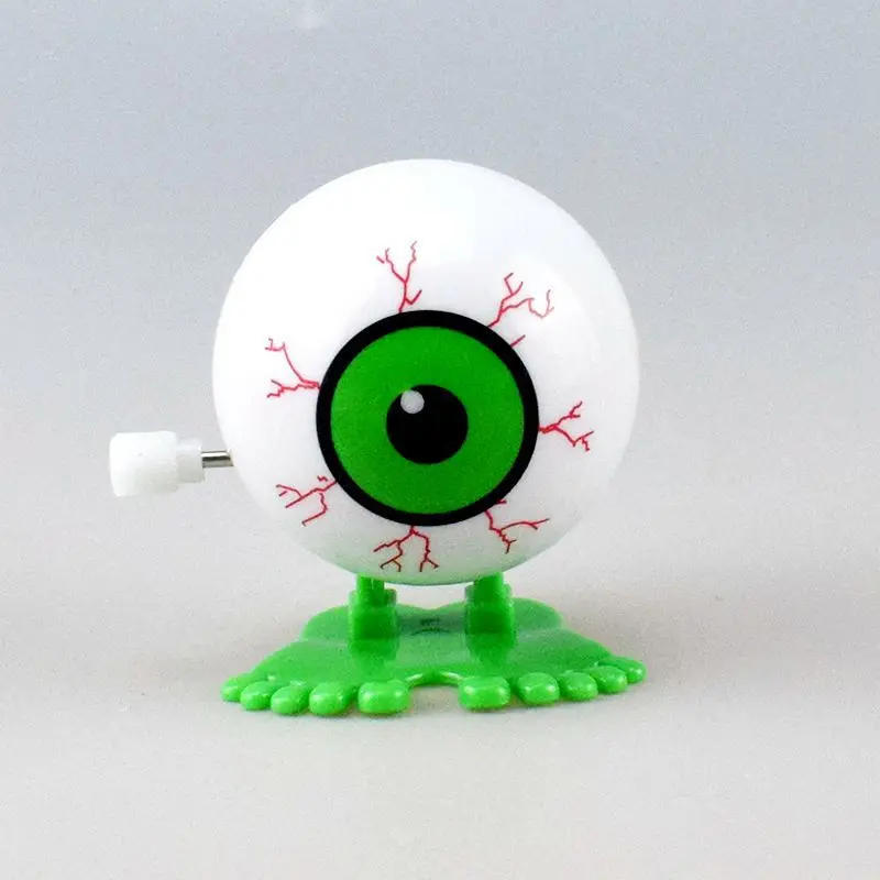 New Product 2023 Halloween Decompression Toy New Horror Eyeball Vent Ball Toys Wind Up Toy Halloween Gift