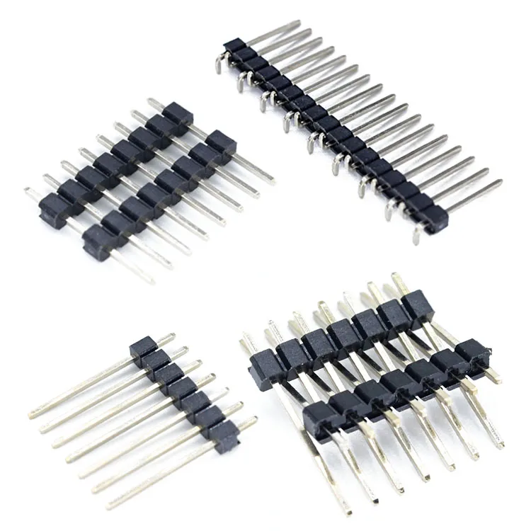 SMT Male Header 127 Mm 1 To 40Pin 2.54 2.0 1.27Mm Pitch Single Dual Row Pcb Connector SMD 1.27Mm Pin Header