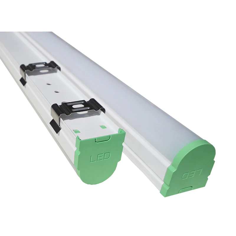 Dongguan Factory 4FT Co-Extrusion Milky T8 LED Batten Light Body Plastic Tube Light Housing